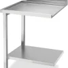 Ablauftisch Breite 70cm mit Grundboden, Anbau links