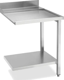 Ablauftisch Breite 70cm mit Grundboden, Anbau rechts