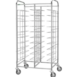 Abräumwagen 950 für 20 Tabletts oder GN Tabletts ohne Seitenwand