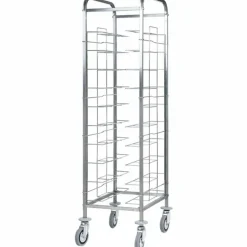 Abräumwagen 520 für 10 Tabletts oder GN Tabletts ohne Seitenwand