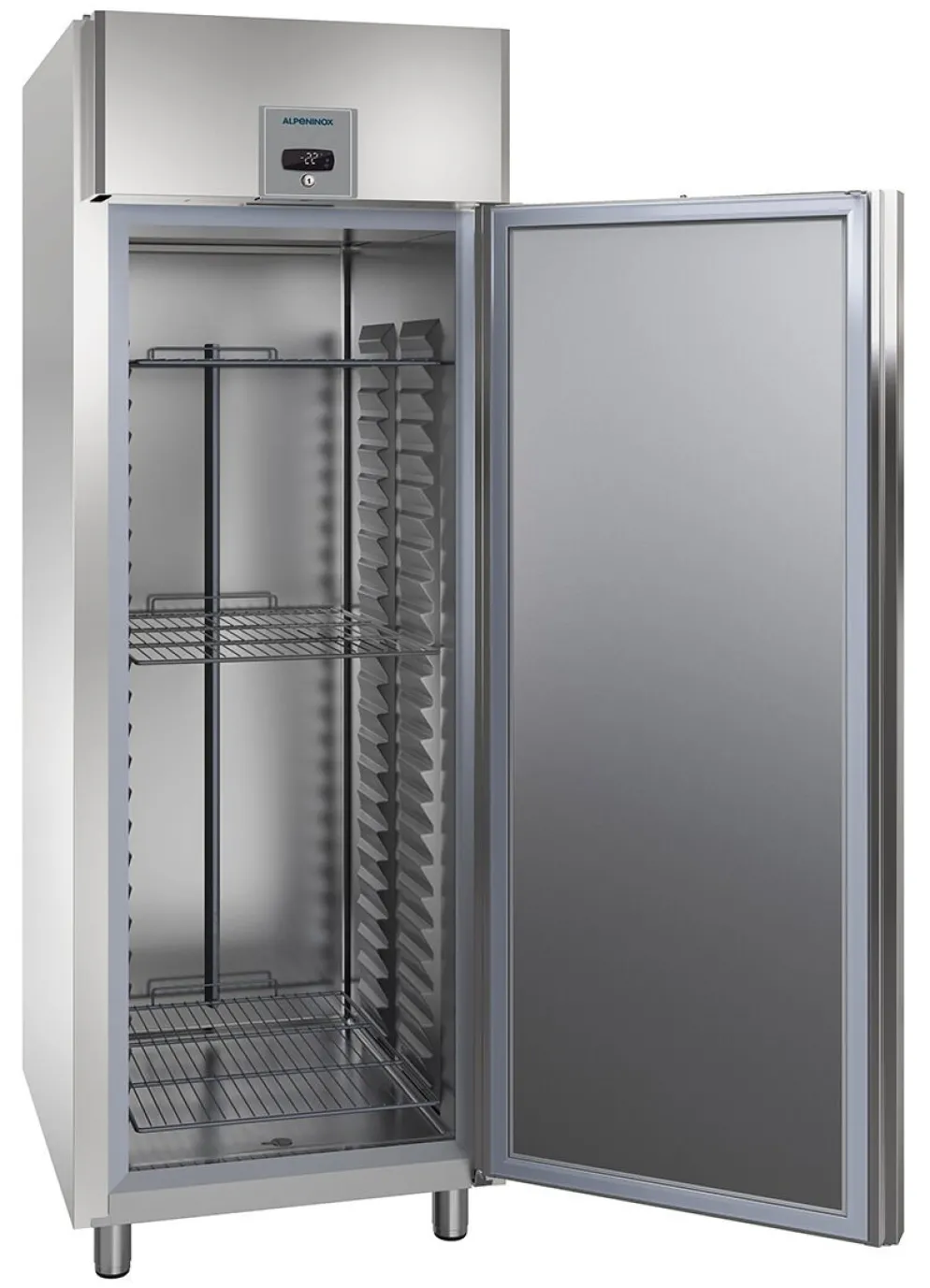 ALPENINOX Umluft-Gewerbetiefkühlschrank TKU 705 COMFORT GN 2/1