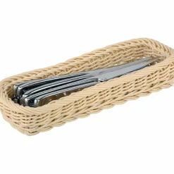 APS Besteckkorb 27x10 cm Kunststoffweide