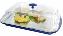 APS Kühlvitrine Thermo Tablett 5-teilig, 43x29x14 cm gekühlt inkl. Kühlakku