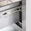 Arbeitsschrank mit Schiebetüren und Schubladenblock B 180cm x T 70cm