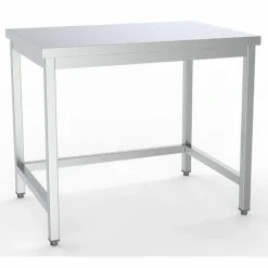 Arbeitstisch 1200 mm, offener Unterbau, 700 mm tief