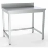 Arbeitstisch 1800 mm, offener Unterbau, mit Aufkantung, 600 mm tief