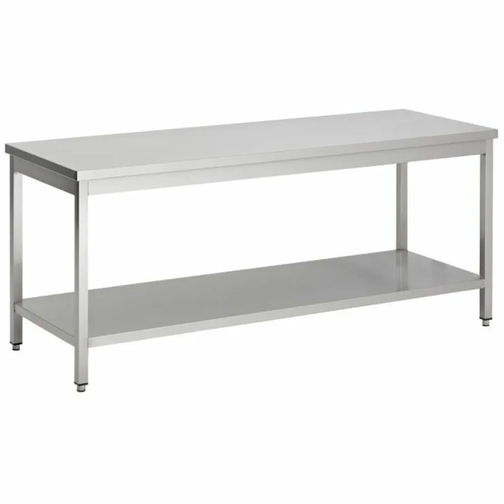Arbeitstisch 600 Serie mit Grundboden, BxTxH 700x600x900 mm