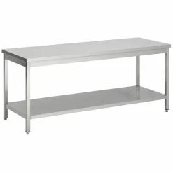 Arbeitstisch 700 Serie mit Grundboden, BxTxH 1800x700x900 mm