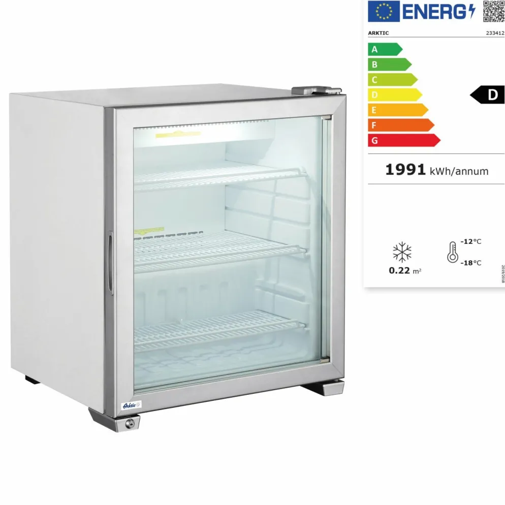 ARKTIC Aufsatz Gefrierschrank 90L, 620x575x(h)712mm