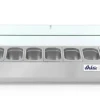 Arktic Aufsatz-Kühlvitrine für 7x GN 1/4 Behälter