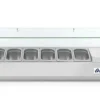 Arktic Aufsatz-Kühlvitrine für 8x GN 1/4 Behälter