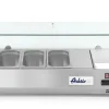 Arktic Aufsatz-Kühlvitrine für 4x GN 1/3 Behälter
