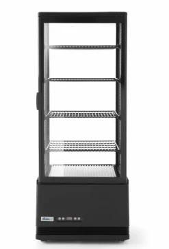 ARKTIC Aufsatz Kühlvitrine 98 Liter 452x406x(H)1116mm - schwarz