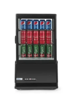 Arktic Aufsatz-Kühlvitrine 58 Liter schwarz, Tischgerät