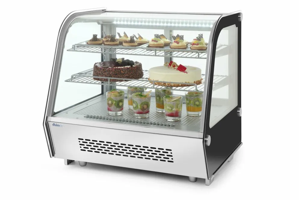 ARKTIC Aufsatz Kühlvitrine 160L, 850x568x(h)686mm