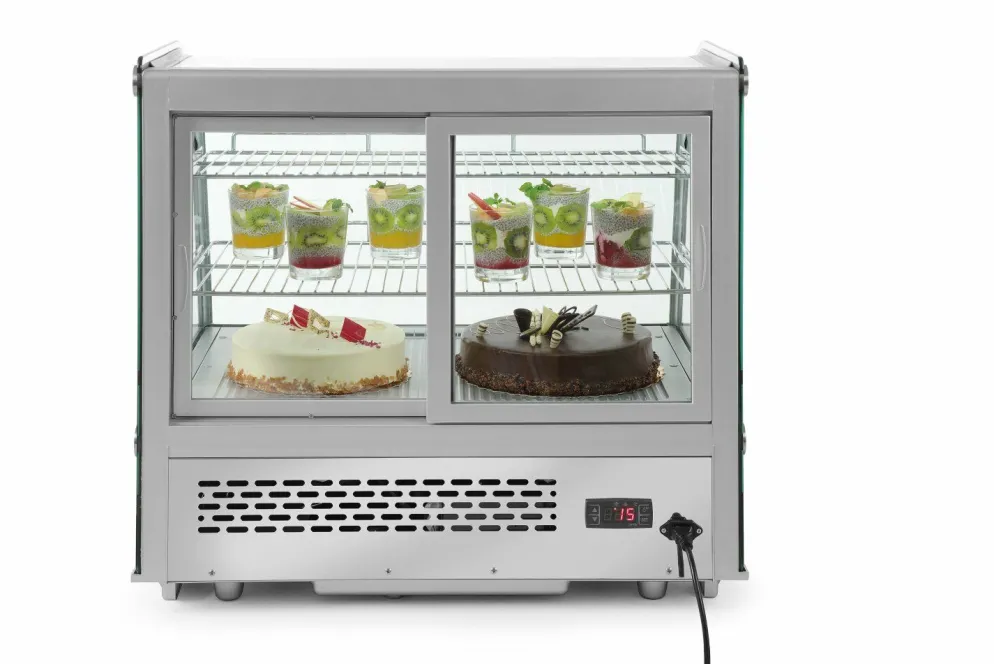 ARKTIC Aufsatz Kühlvitrine 160L, 850x568x(h)686mm
