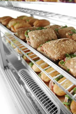 ARKTIC Aufsatz Kühlvitrine 160L, 850x568x(h)686mm