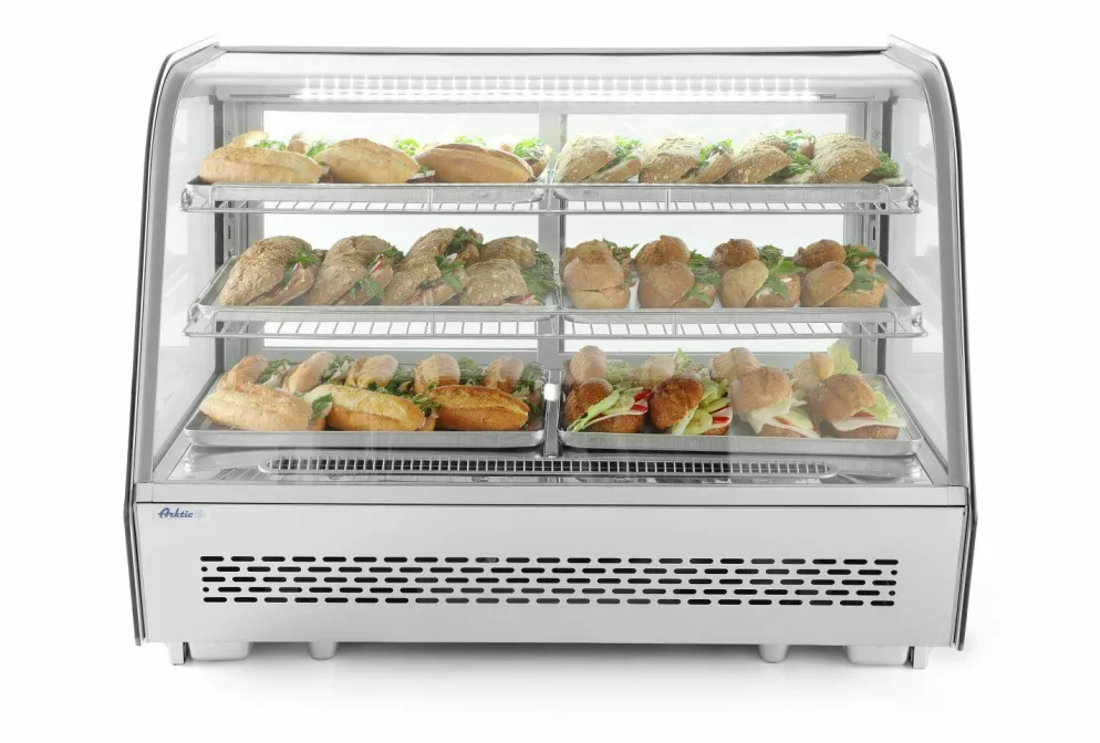 ARKTIC Aufsatz Kühlvitrine 120L, 707x570x680mm