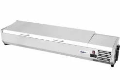 ARKTIC Aufsatz-Kühlvitrine 6x GN 1/3, 1405x395x290mm