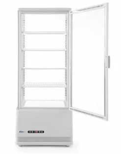 ARKTIC Aufsatz-Vitrine weiss 98L Anti-Beschlag höhe 1116mm