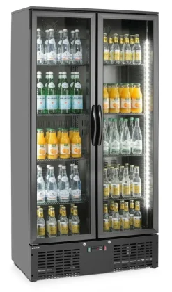 Arktic Barkühlschrank mit 2 Glastüren, 477 Liter