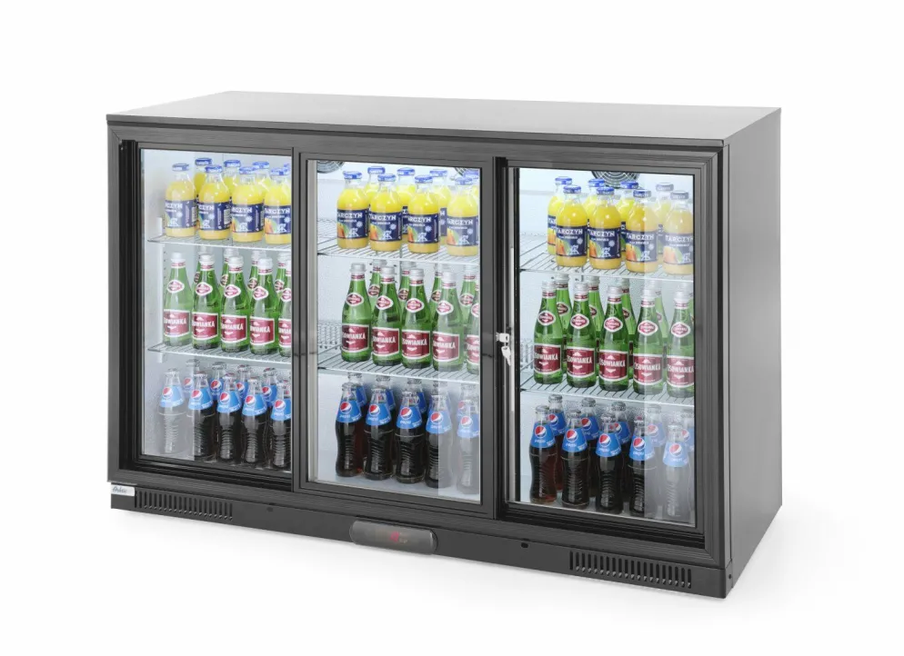 ARKTIC Bar Kühlschrank mit 3 Schiebetüren 303L