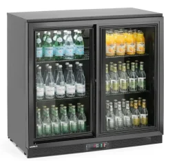 Arktic Barkühlschrank 2 Schiebetüren, 158 Liter