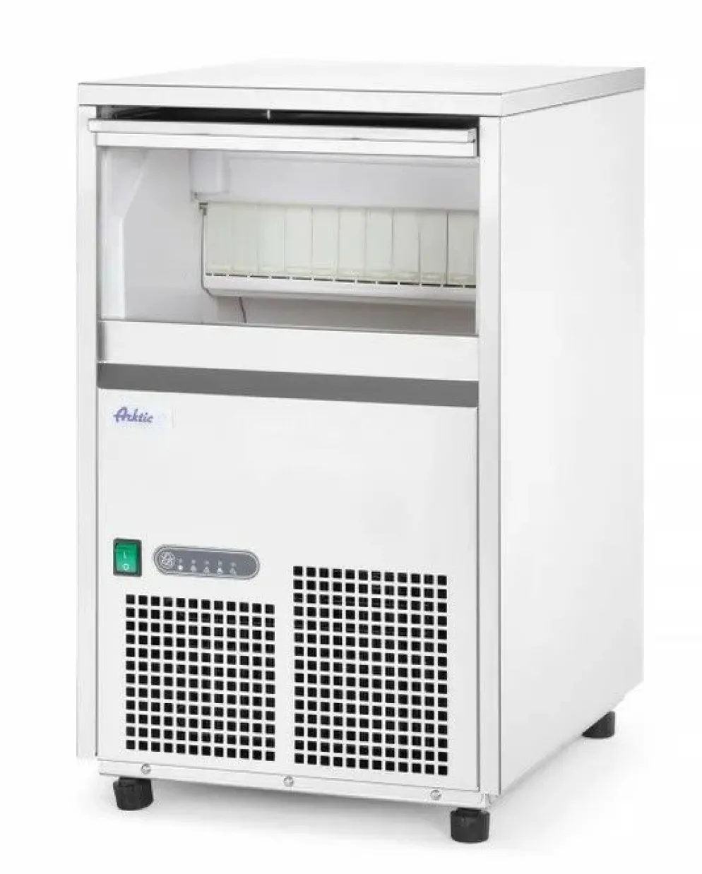 Arktic Eiswürfelbereiter Edelstahl 22 kg/Tag