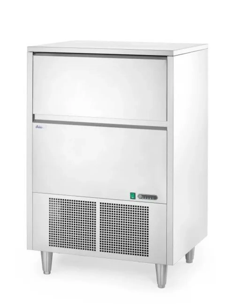 Arktic Eiswürfelbereiter Edelstahl 80 kg/Tag, Standgerät