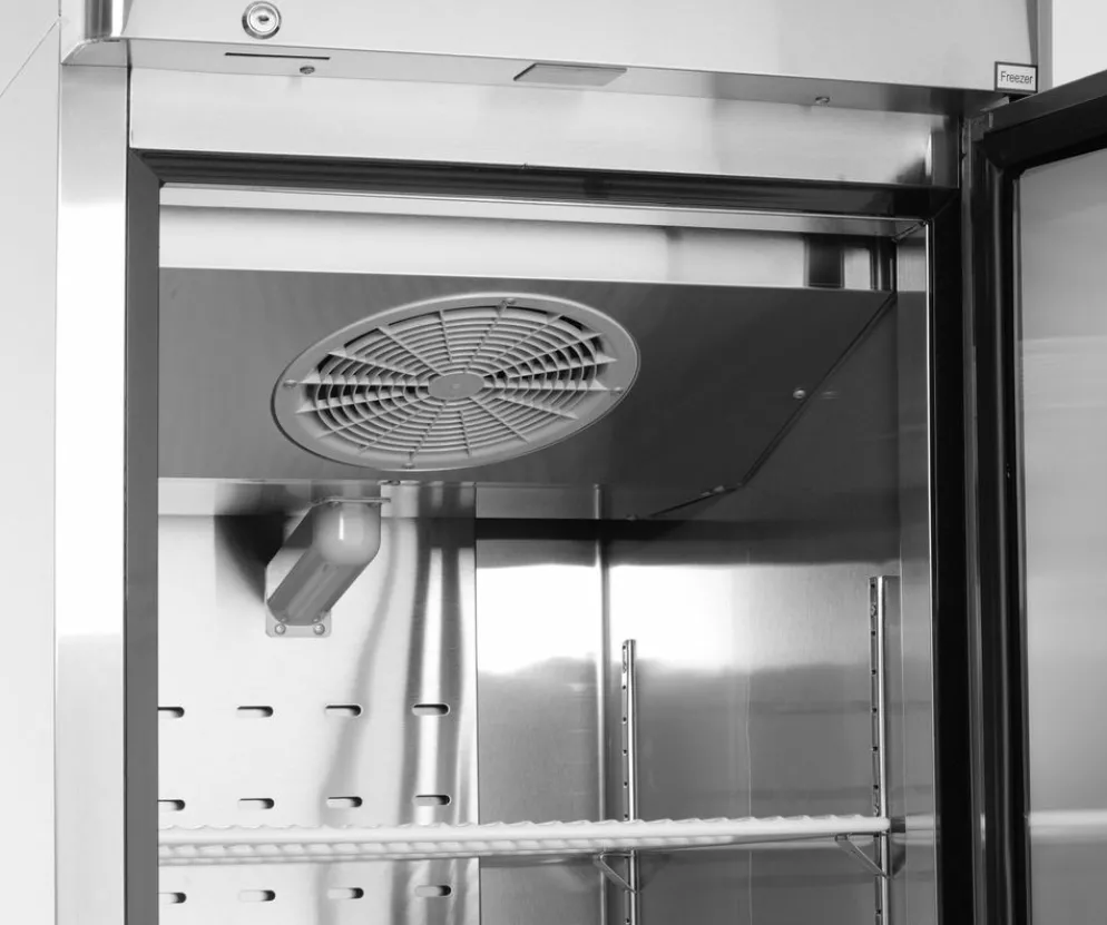 Arktic Gefrierschrank Profi Line, Edelstahl, 280 Liter, mit Räder