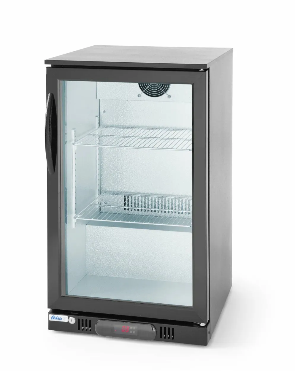 ARKTIC Glastür-Barkühlschrank 1-türig 93L