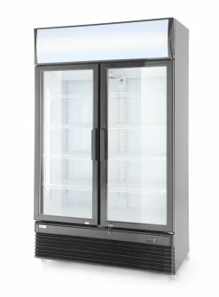 ARKTIC Glastür Kühlschrank mit Leuchtkasten 618L