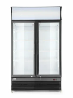 ARKTIC Glastür Kühlschrank mit Leuchtkasten 618L