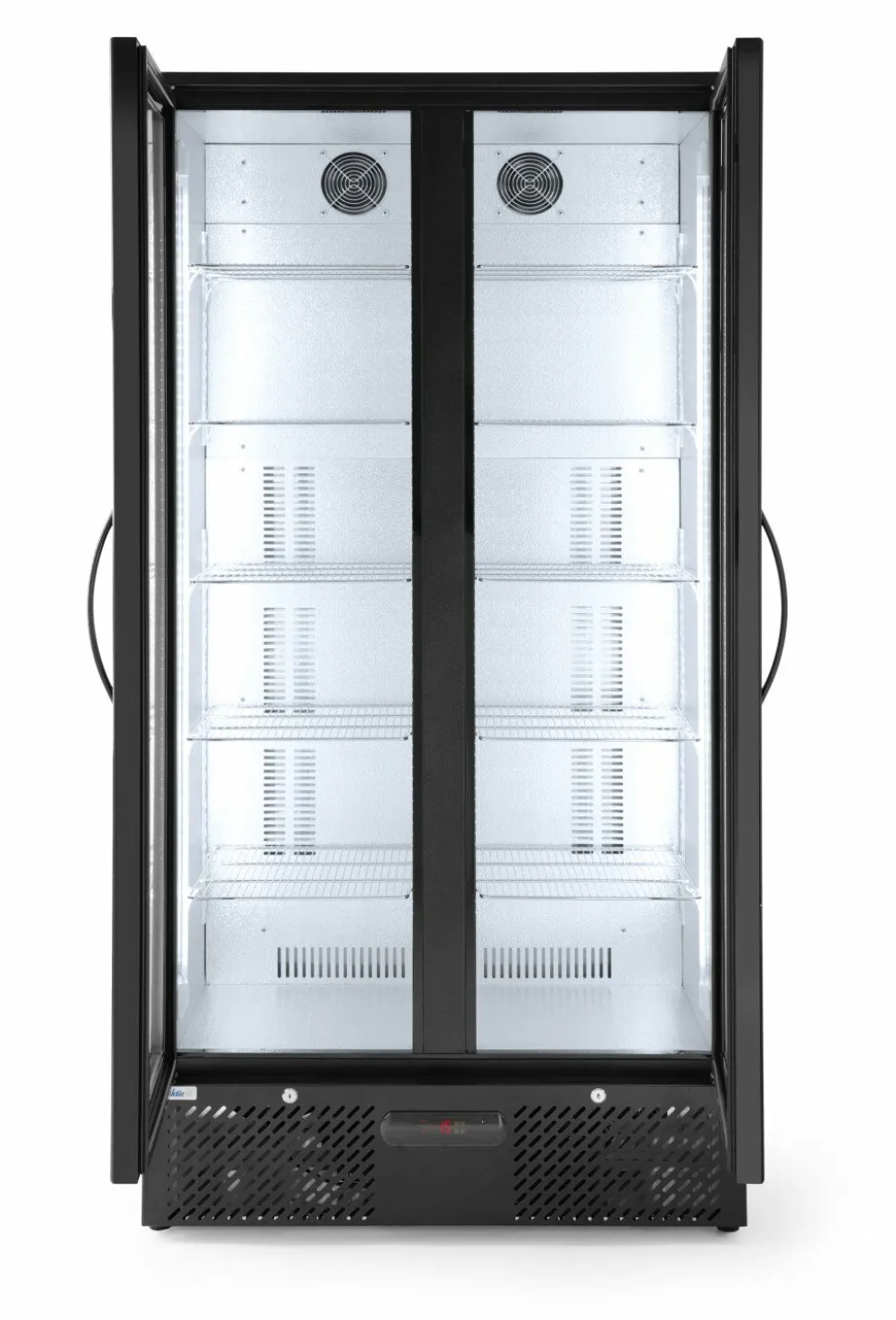 ARKTIC Glastürkühlschrank 2-türig 900mm Breit