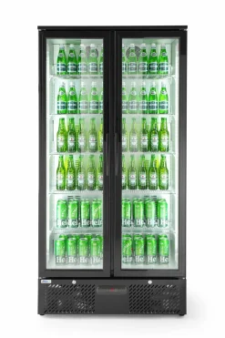 ARKTIC Glastürkühlschrank 2-türig 900mm Breit