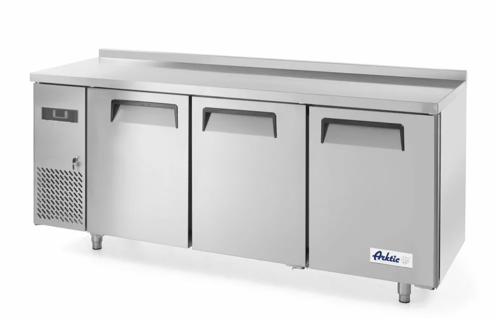 ARKTIC Kühltisch dreitürig Kitchen Line, 1800mm