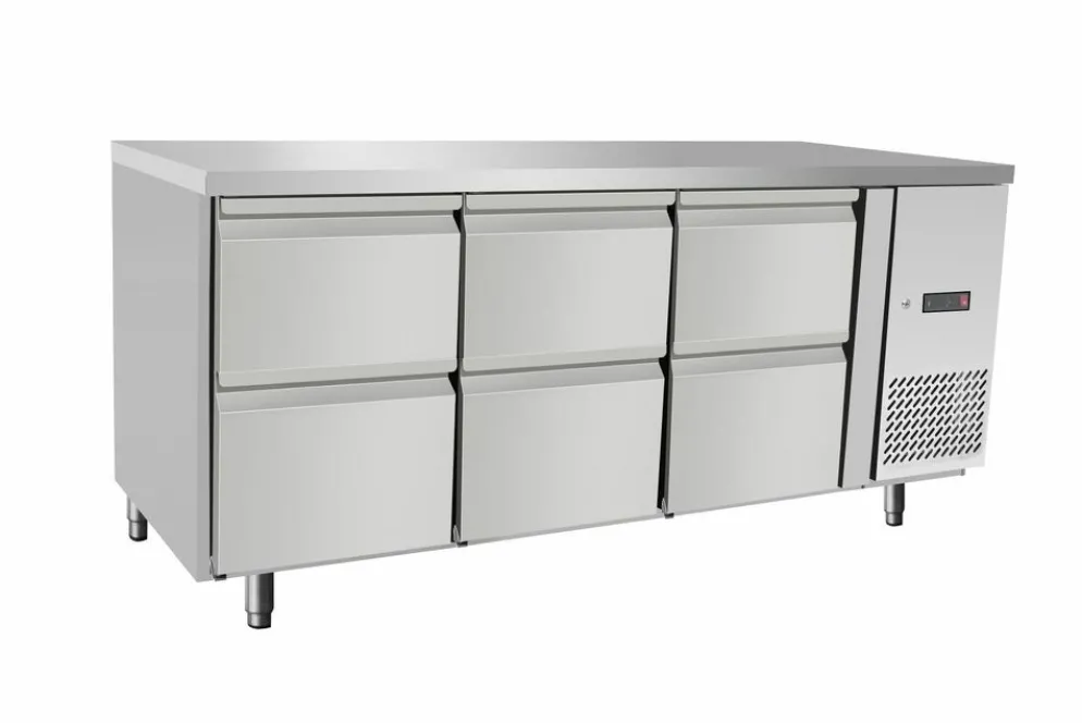 Arktic Kühltisch Profi Line 700 mit 6 Schubladen 420 Liter