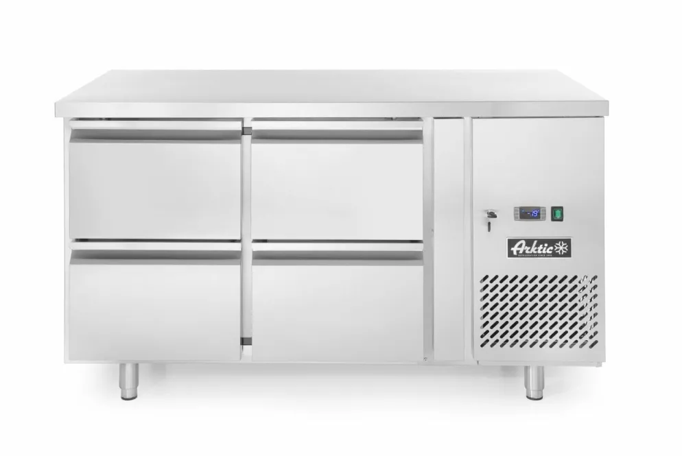 ARKTIC Kühltisch, 4 Schubladen 280L, 1360x700x850mm