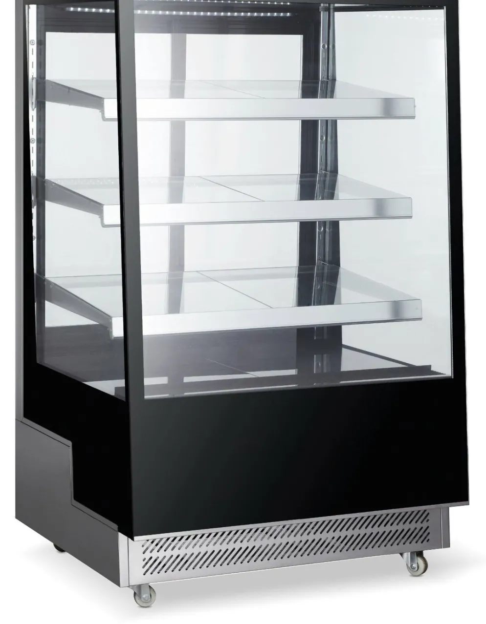 ARKTIC Kühlvitrine 500L mit 3 Regalen, 900mm
