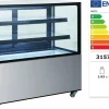 ARKTIC Kühlvitrine mit 2 Regalen 410L, 1215mm