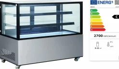 ARKTIC Kühlvitrine mit 2 Regalen 510L, 1515mm