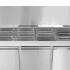 ARKTIC Saladette Kühltisch 3-türig 380L, Breite 1365mm