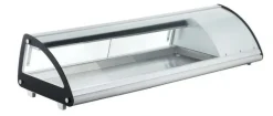 Arktic Sushi-Kühlvitrine für 5x GN 1/3 Edelstahl 1307mm, Tischgerät