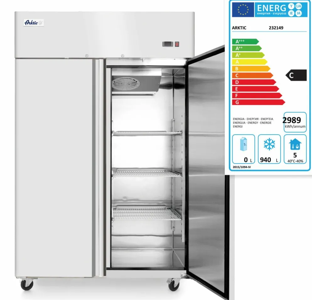 ARKTIC Tiefkühlschrank zweitürig 1240L Profi Line, 1314mm