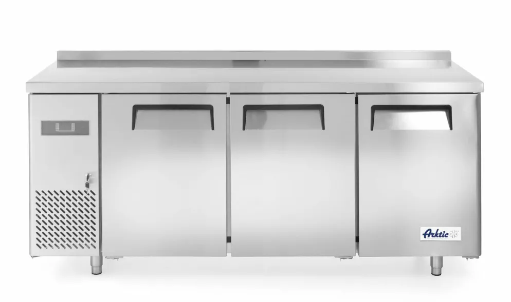ARKTIC Tiefkühltisch 3-türig Kitchen Line 390L, Breite 1800mm