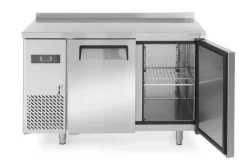 Arktic Tiefkühltisch 2-türig, 1200mm Edelstahl 220 L Kitchen Line,
