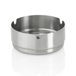 Aschenbecher, Ø 8 cm, Chromnickelstahl