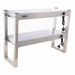 Aufsatzbord halogenbeheizt, 2-stufig, 900 mm