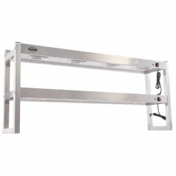 Aufsatzbord halogenbeheizt, 2-stufig, 1200 mm