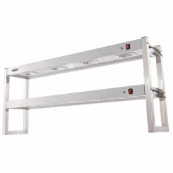 Aufsatzbord halogenbeheizt 2-stufig, 1500 mm